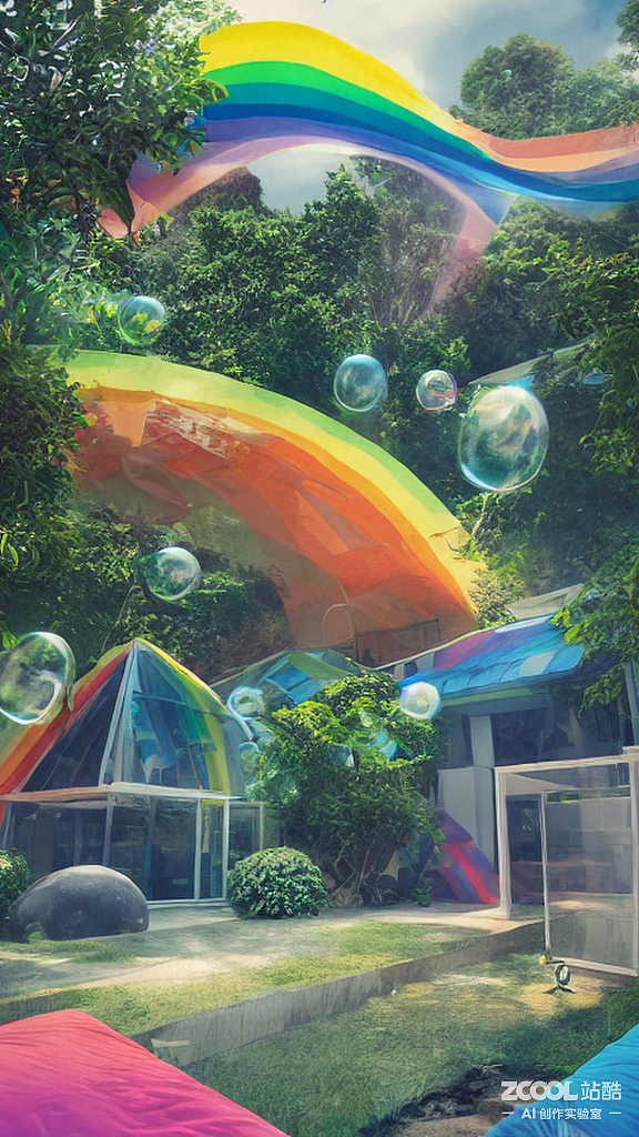 #AI创作实验室#【美食-虹之天堂】