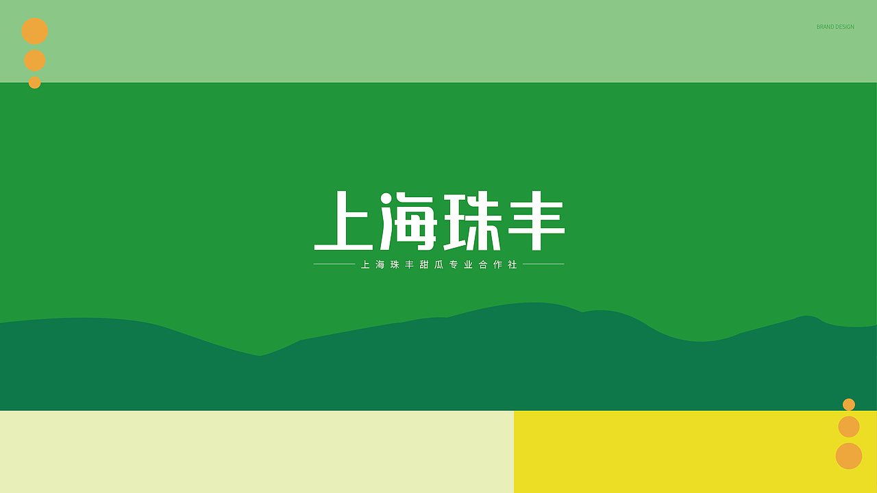 上海珠丰农产品品牌包装设计