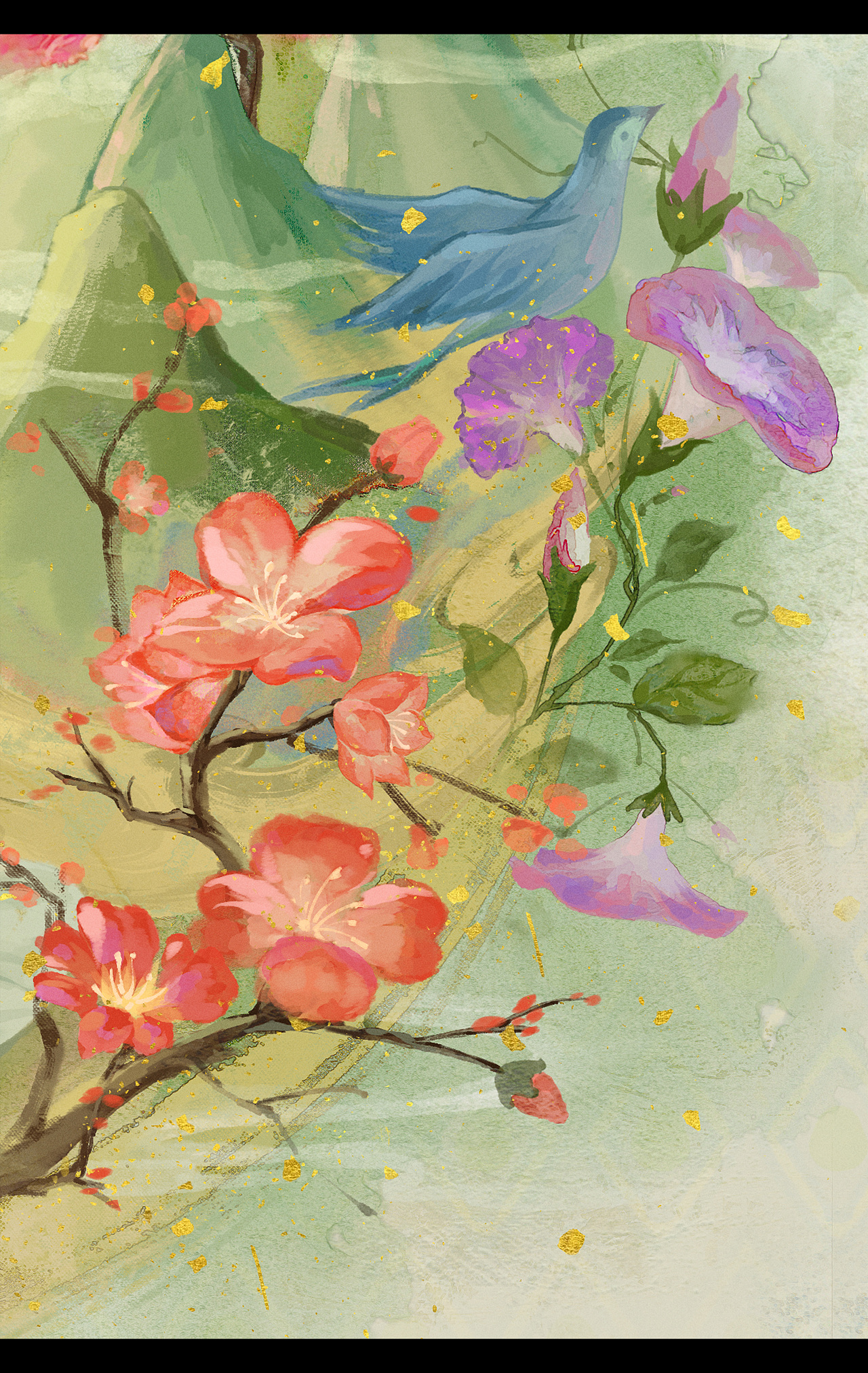 万物-生生不息（图ZMzUzODgxODIw） - 艺术插画 - 站酷设计师画画的安豆原创素材 - 站酷ZCOOL