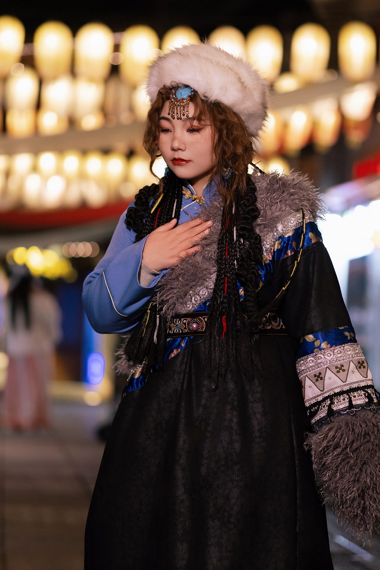 📸 遇见千年的美丽——洛阳汉服互勉✨(图ZMzU4NDE3NjA0) - 人像摄影 - 站酷设计师寻明止逢原创素材 - 站酷ZCOOL