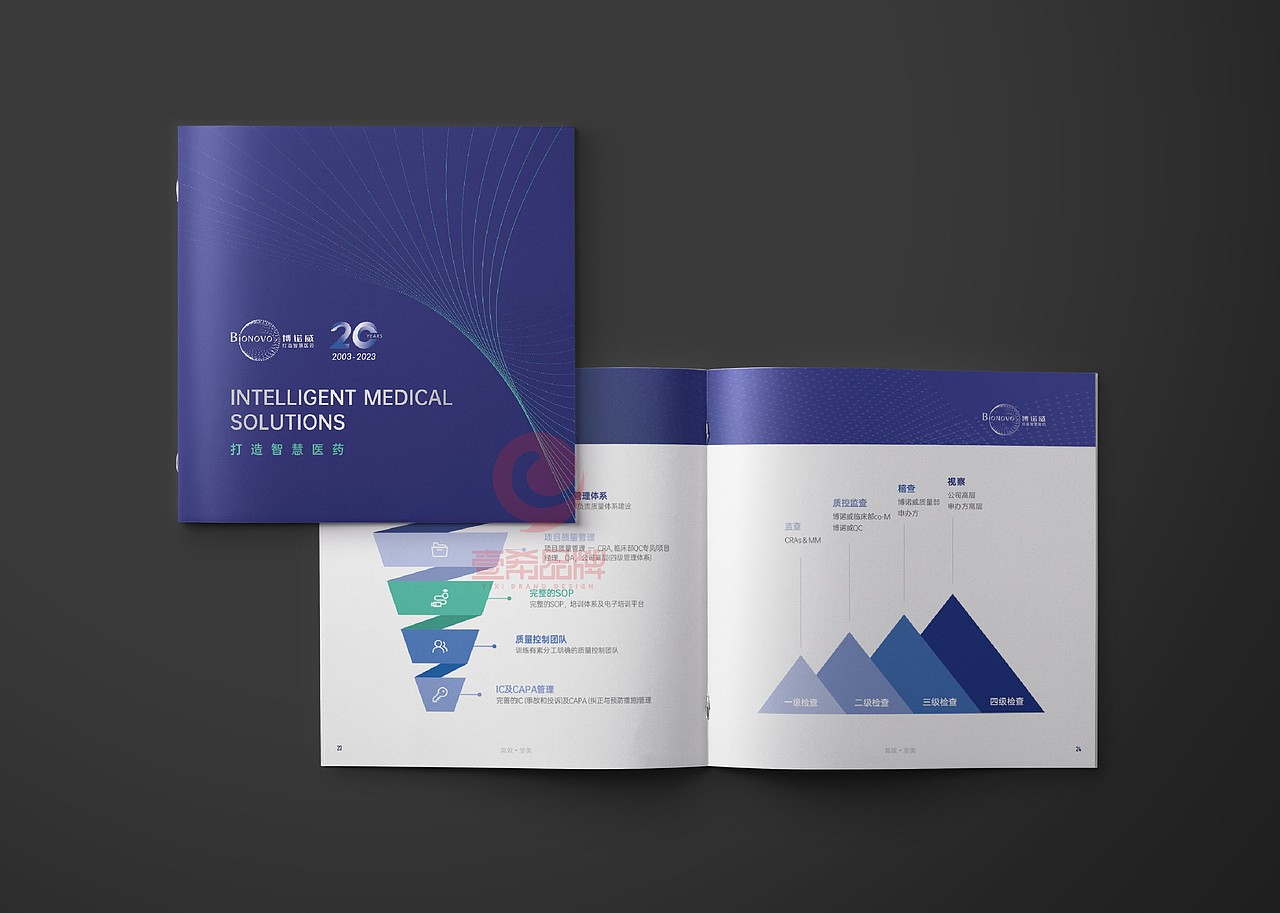 一希品牌设计--智慧医药画册宣传册设计（图ZMzM3MjI5NDgw） - 书籍/画册 - 站酷设计师一希品牌设计原创素材 - 站酷ZCOOL