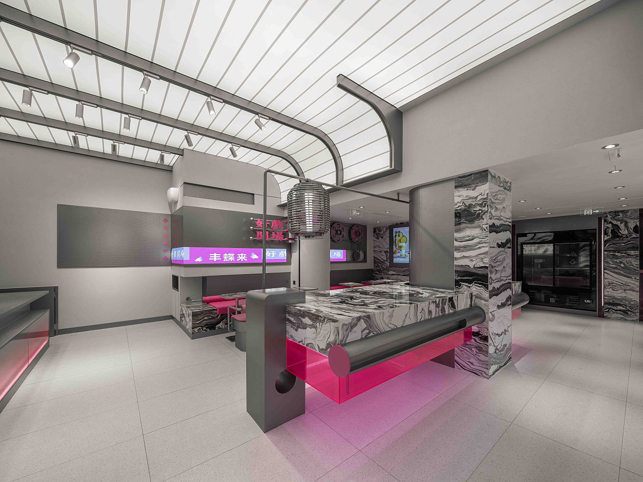 丰蝶来 | 合肥罍街店（图ZMzIxMDgwNDg4） - 商业空间设计 - 站酷设计师或者设计原创素材 - 站酷ZCOOL