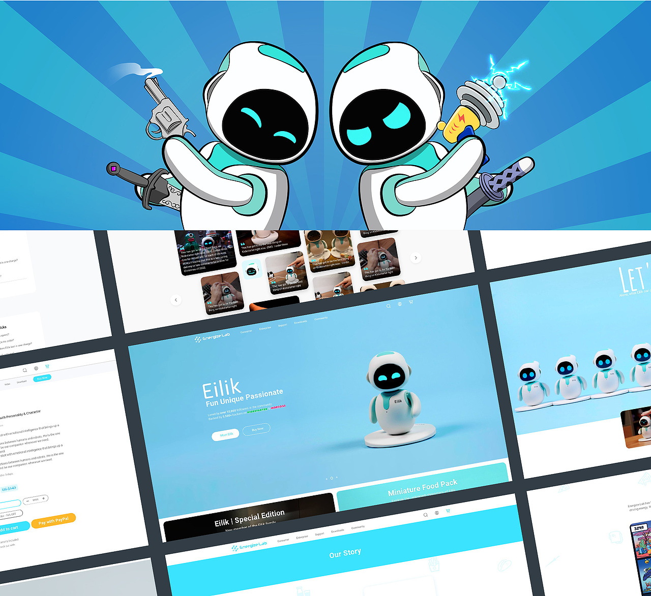 注能科技-智能机器人高端定制网站建设