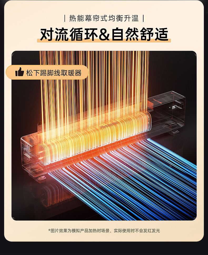 2022 松下踢脚线取暖器 小家电详情页（图ZMzMxNDY4MDM2） - 其他平面 - 站酷设计师三毛要饭计原创素材 - 站酷ZCOOL