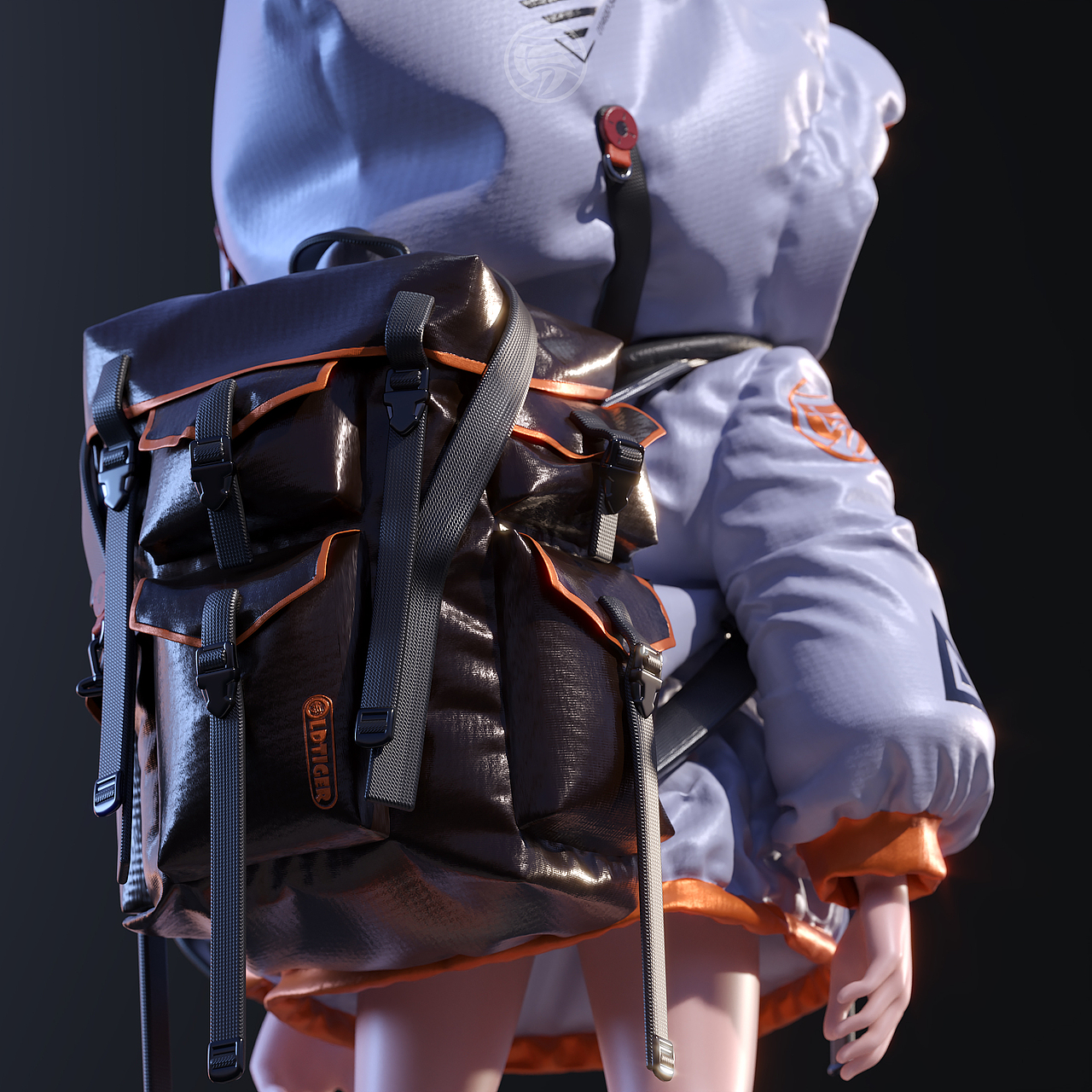 背包小女孩（图ZMzU4ODY3NzIw） - 人物/生物 - 站酷设计师老虎子原创素材 - 站酷ZCOOL