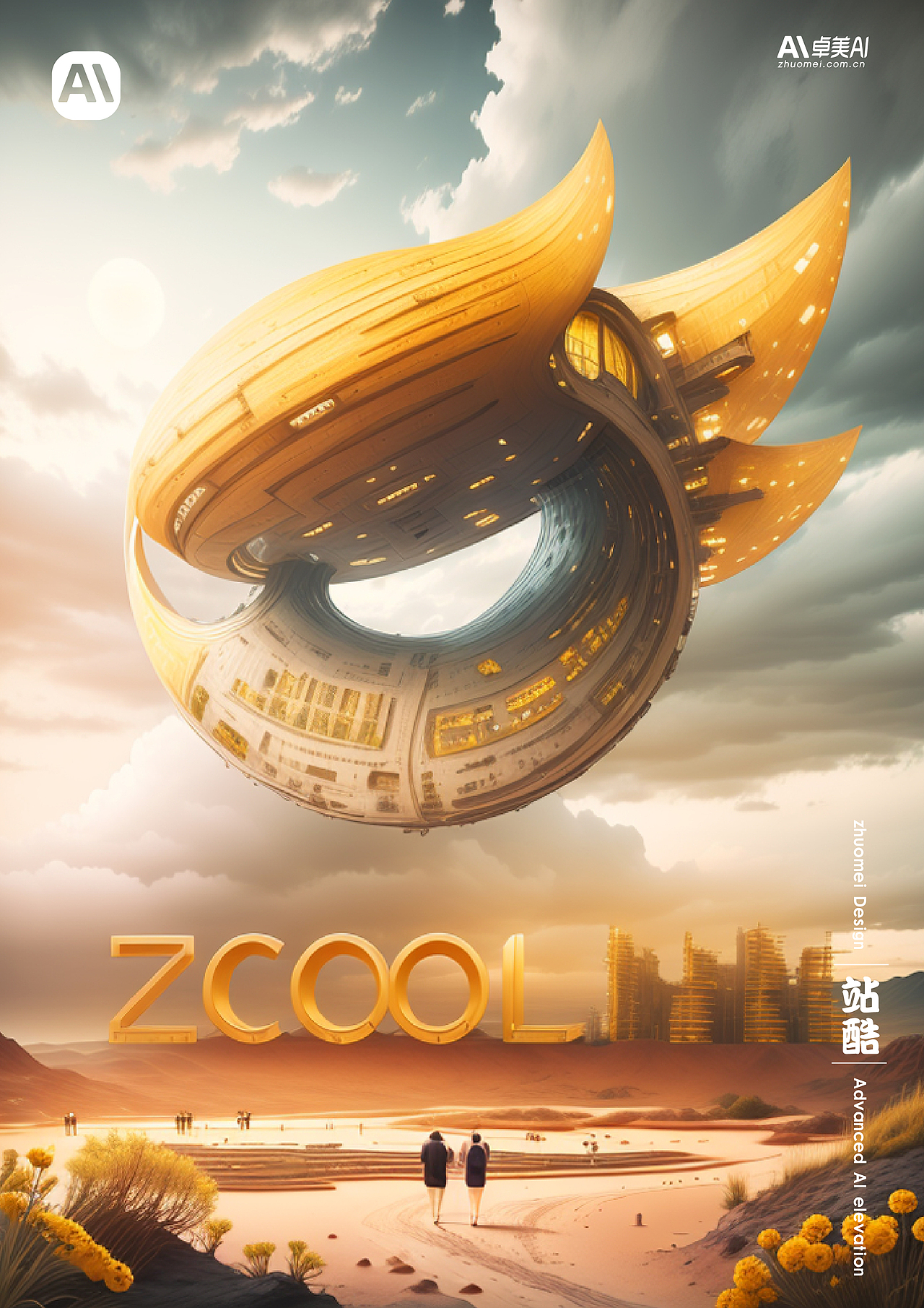 ZCOOL站酷/立体logo海报设计(图ZMzQ3MzM0NTU2) - 海报 - 站酷设计师卓美设计原创素材 - 站酷ZCOOL