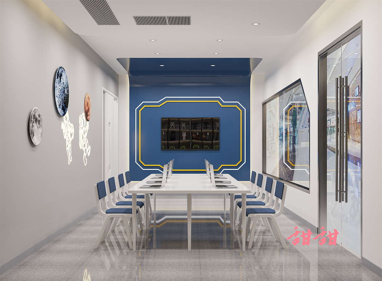 新案分享——培训教室设计（图ZMzI3MzYxMTA4） - 商业空间设计 - 站酷设计师白甜啊原创素材 - 站酷ZCOOL