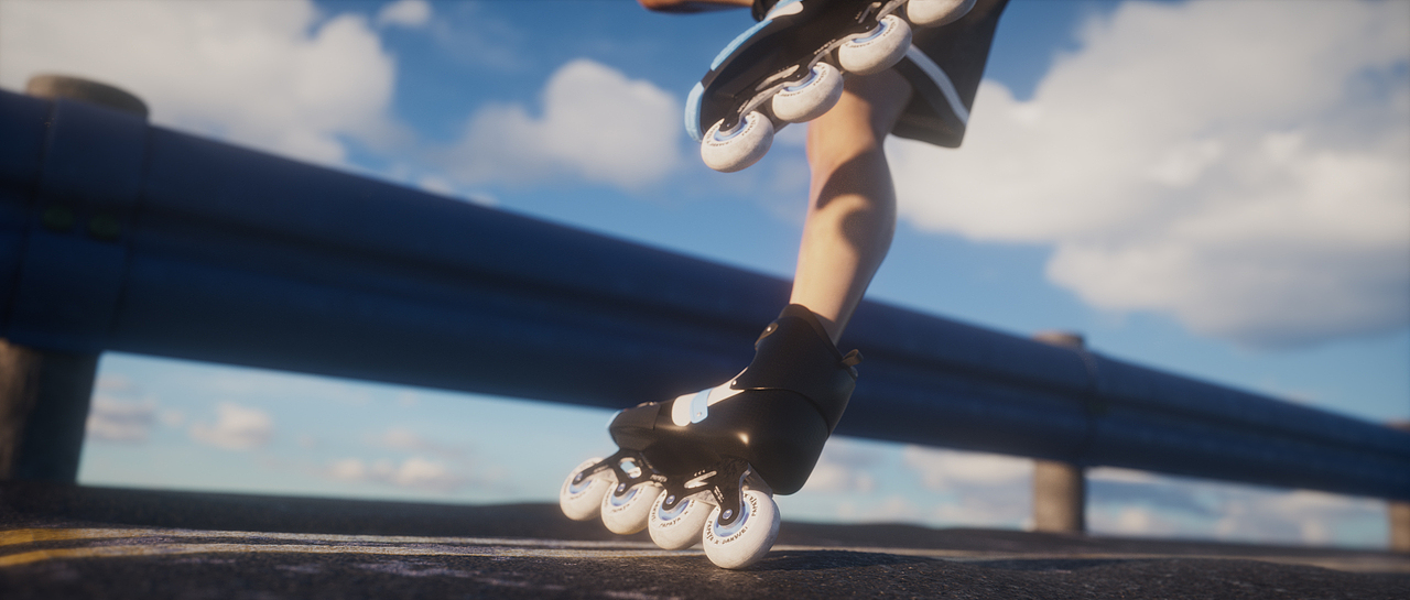 自由式轮滑——花式刹停轮滑鞋（图ZMzQ3NzEzMzQ4） - 鞋履设计 - 站酷设计师Elementalspirit原创素材 - 站酷ZCOOL