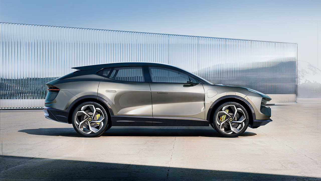 LOTUS ELETRE CGI - UE5 C4D