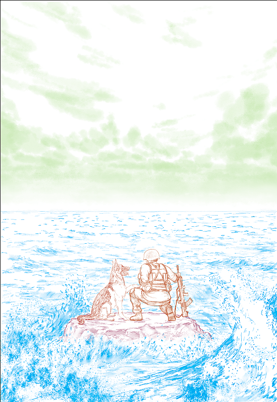 爱国题材 军犬《金钢》故事插图