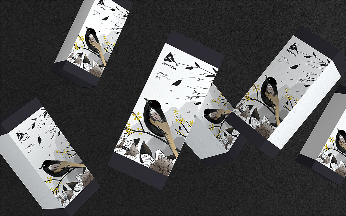 动物形象茶叶包装