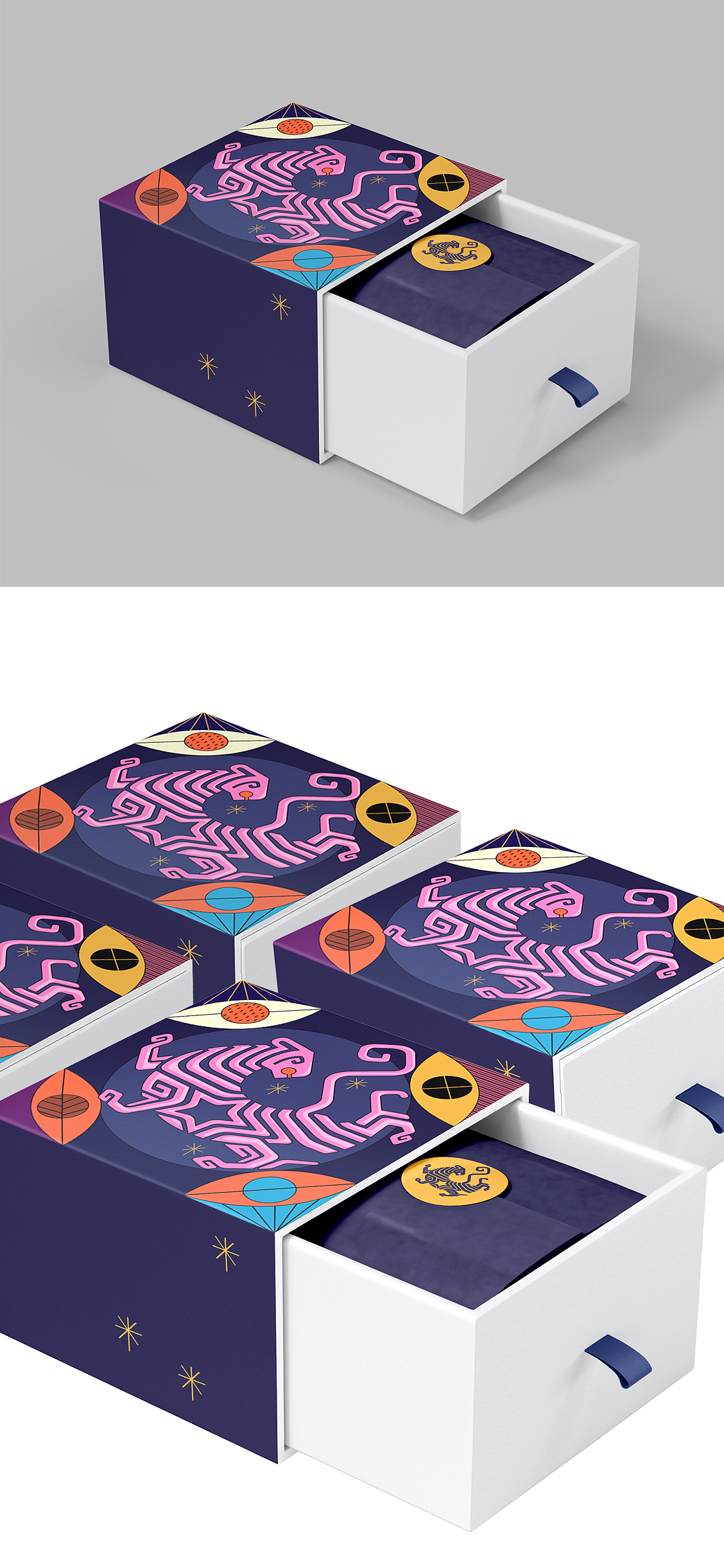 logovi设计品牌视觉茶叶品牌虎文化包装创意智尚创艺