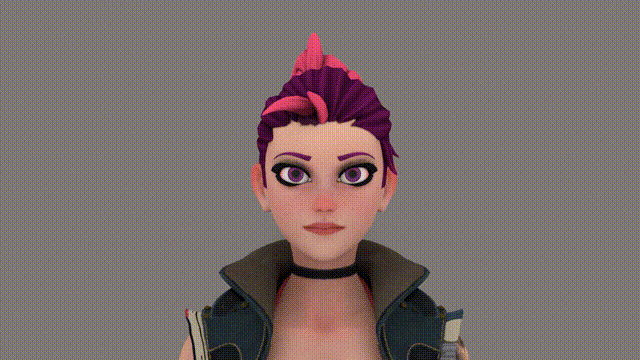 3d角色表情制作