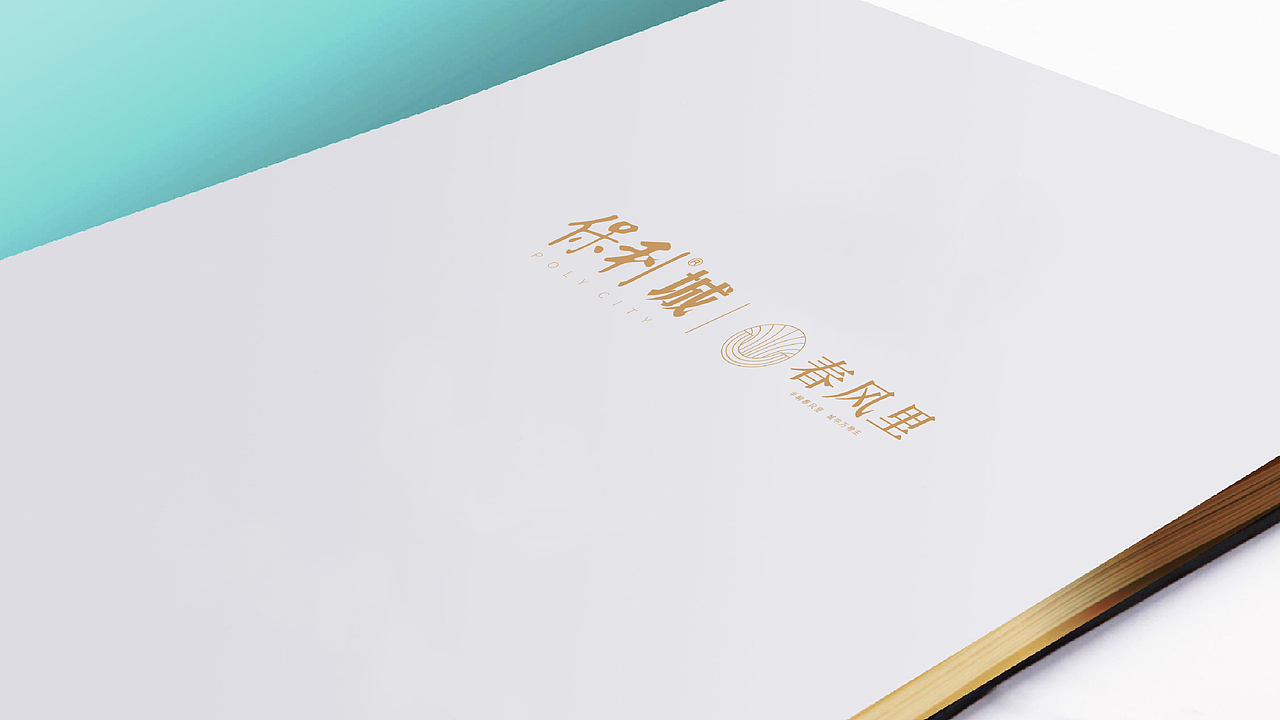 lOGO VI设计 地产提案 VI 保利·春风里