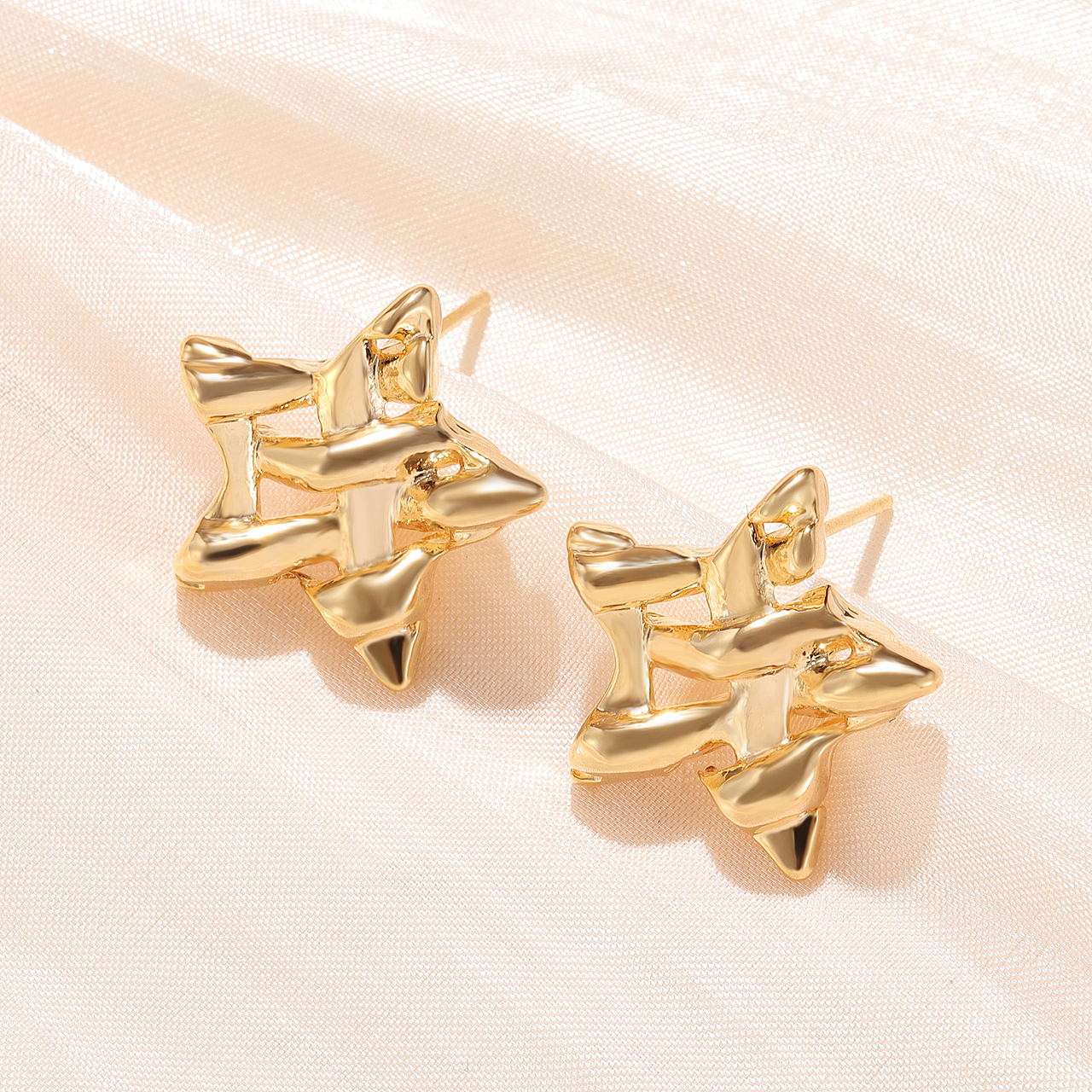 耳环耳钉 摄影精修