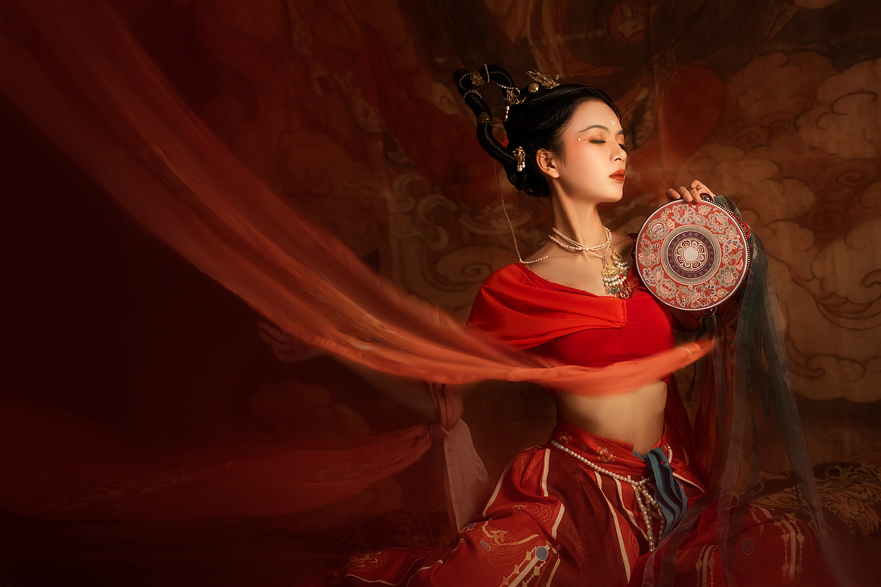 梦敦煌 |飞天仙（图ZMzA4OTY3NTA4） - 人像摄影 - 站酷设计师钦钦子Emma原创素材 - 站酷ZCOOL