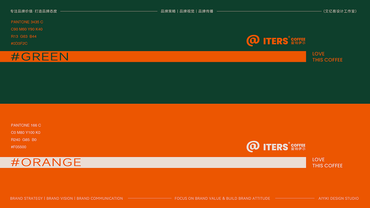 ITERS咖啡餐饮品牌｜咖啡 茶饮 简餐 ｜LOGO设计VI设计