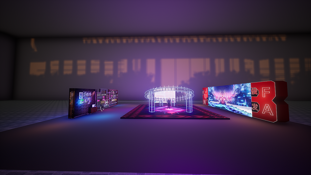 俊发2020及其2021业主节外场设计