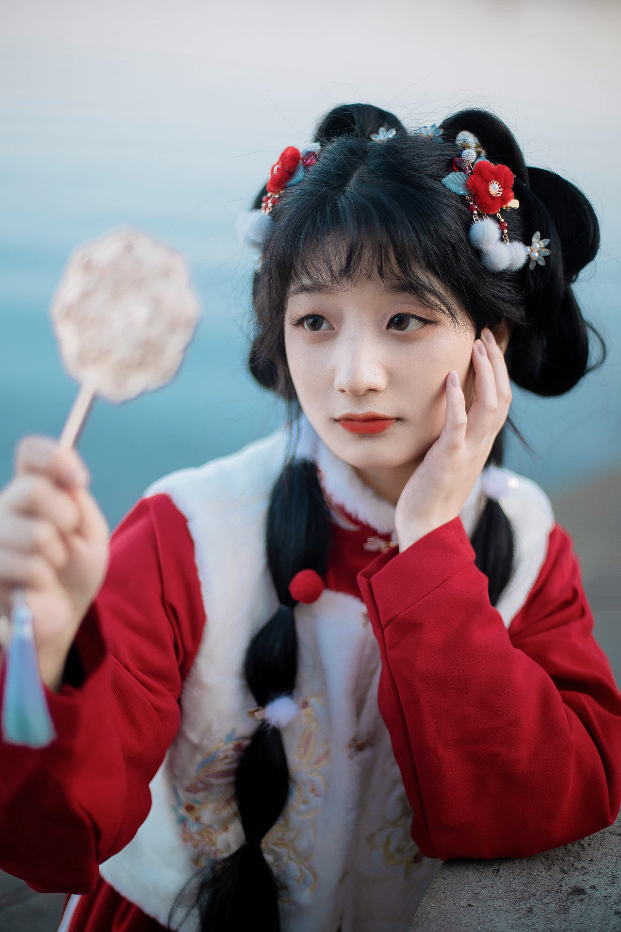 湖波蓝色春寥寥 | 国风配色的魅力（图ZMzI5NjIzNDA4） - 人像摄影 - 站酷设计师今寻本寻Kairos原创素材 - 站酷ZCOOL