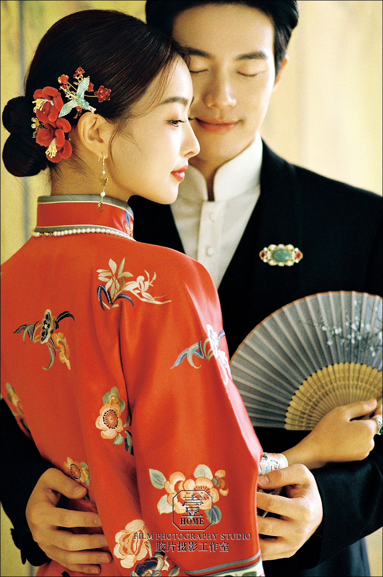 壹HOME民国复古旗袍婚纱照，真的好好看（图ZMzYzMDg5MzMy） - 人像摄影 - 站酷设计师壹HOME摄影工作室原创素材 - 站酷ZCOOL