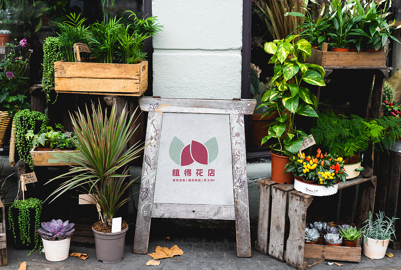 #2024青春答卷#植得花店（图ZMzcxMDQ3Njgw） - 品牌 - 站酷设计师Z246862856原创素材 - 站酷ZCOOL