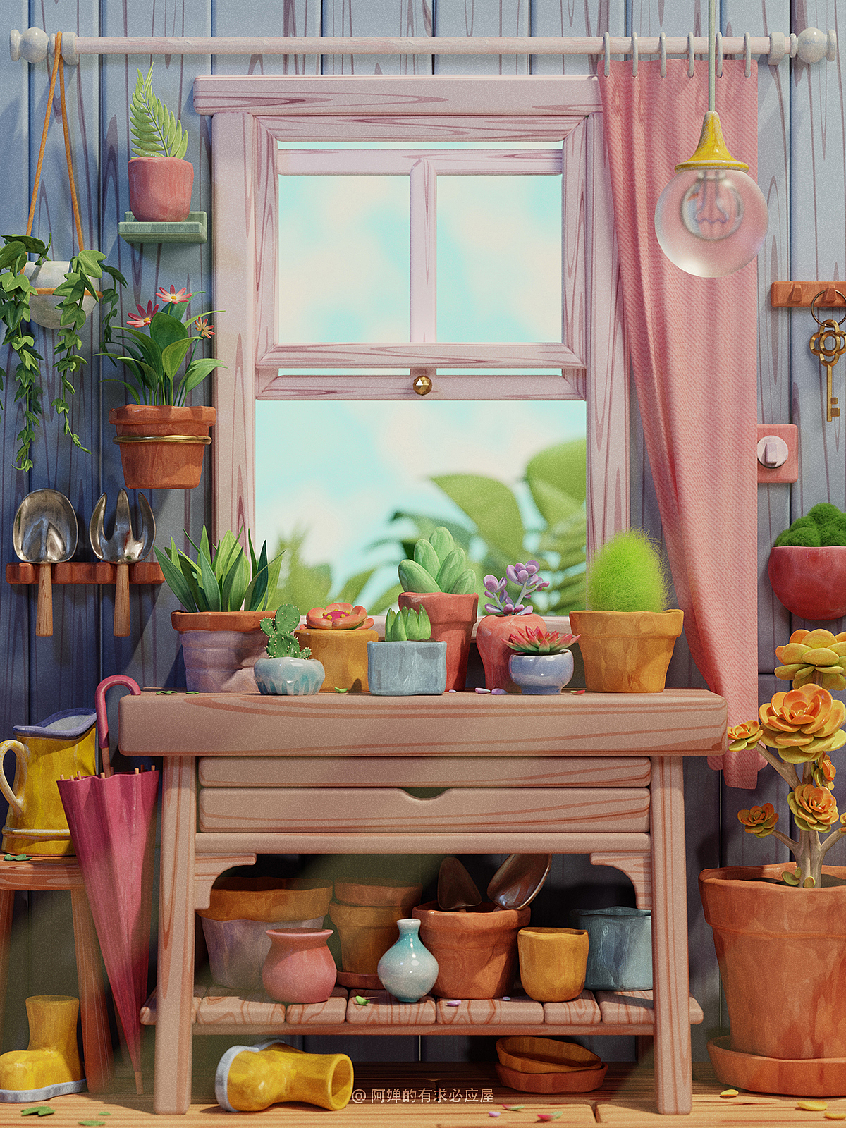 窗前 By the window（图ZMzY0MzIzOTU2） - 场景 - 站酷设计师阿婵的有求必应屋原创素材 - 站酷ZCOOL
