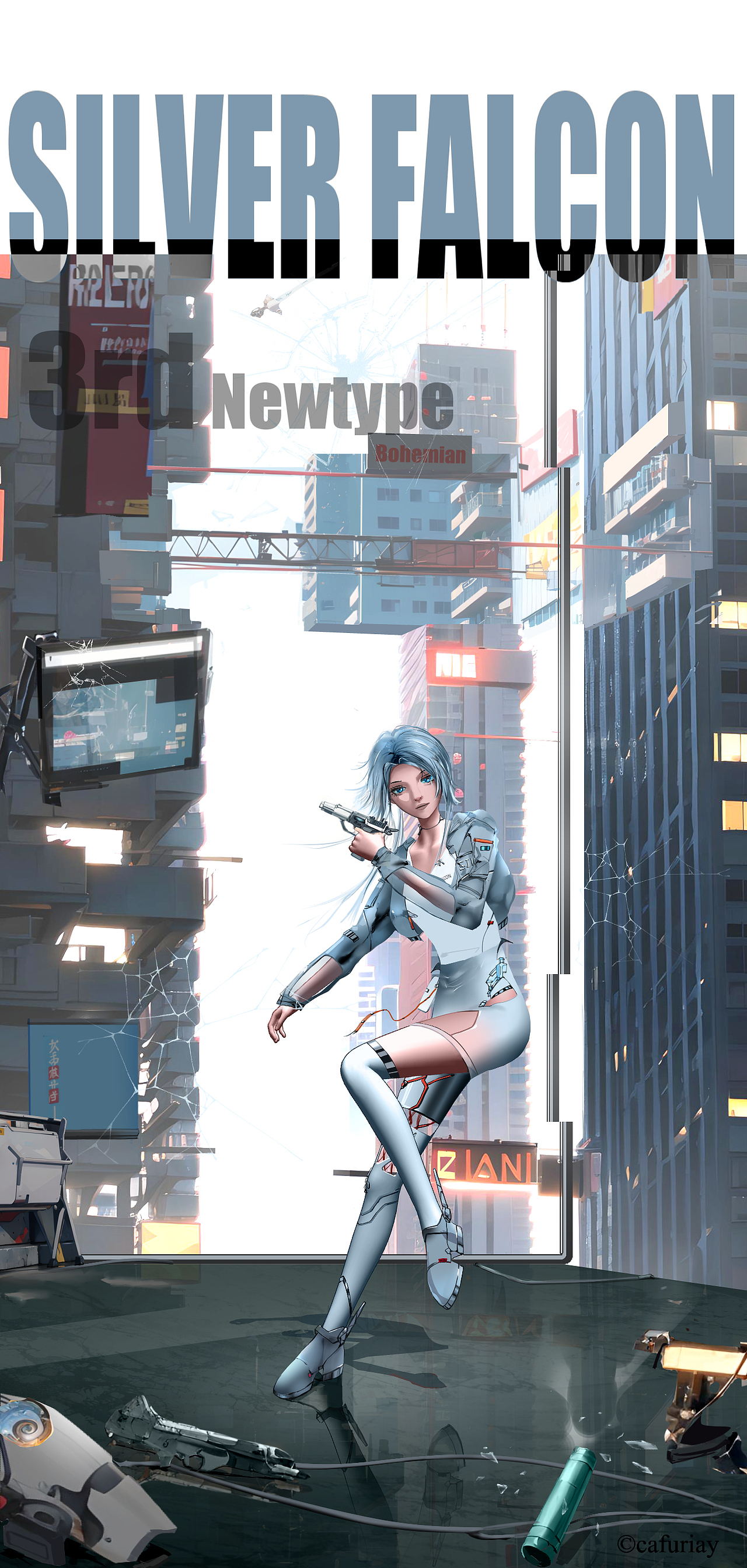 【银隼】Cyborg“原型”“毁灭”“新生”（图ZMzY3NzcwOTg4） - 创作习作 - 站酷设计师cafuriay原创素材 - 站酷ZCOOL