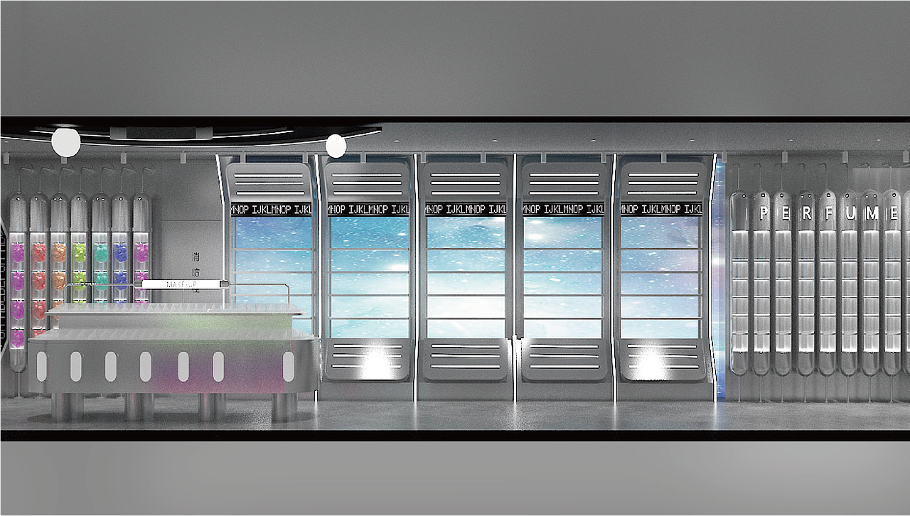 《粉港》美妆品牌空间设计品牌设计（图ZMzY4NzU2OTk2） - 商业空间设计 - 站酷设计师伍界空间设计原创素材 - 站酷ZCOOL