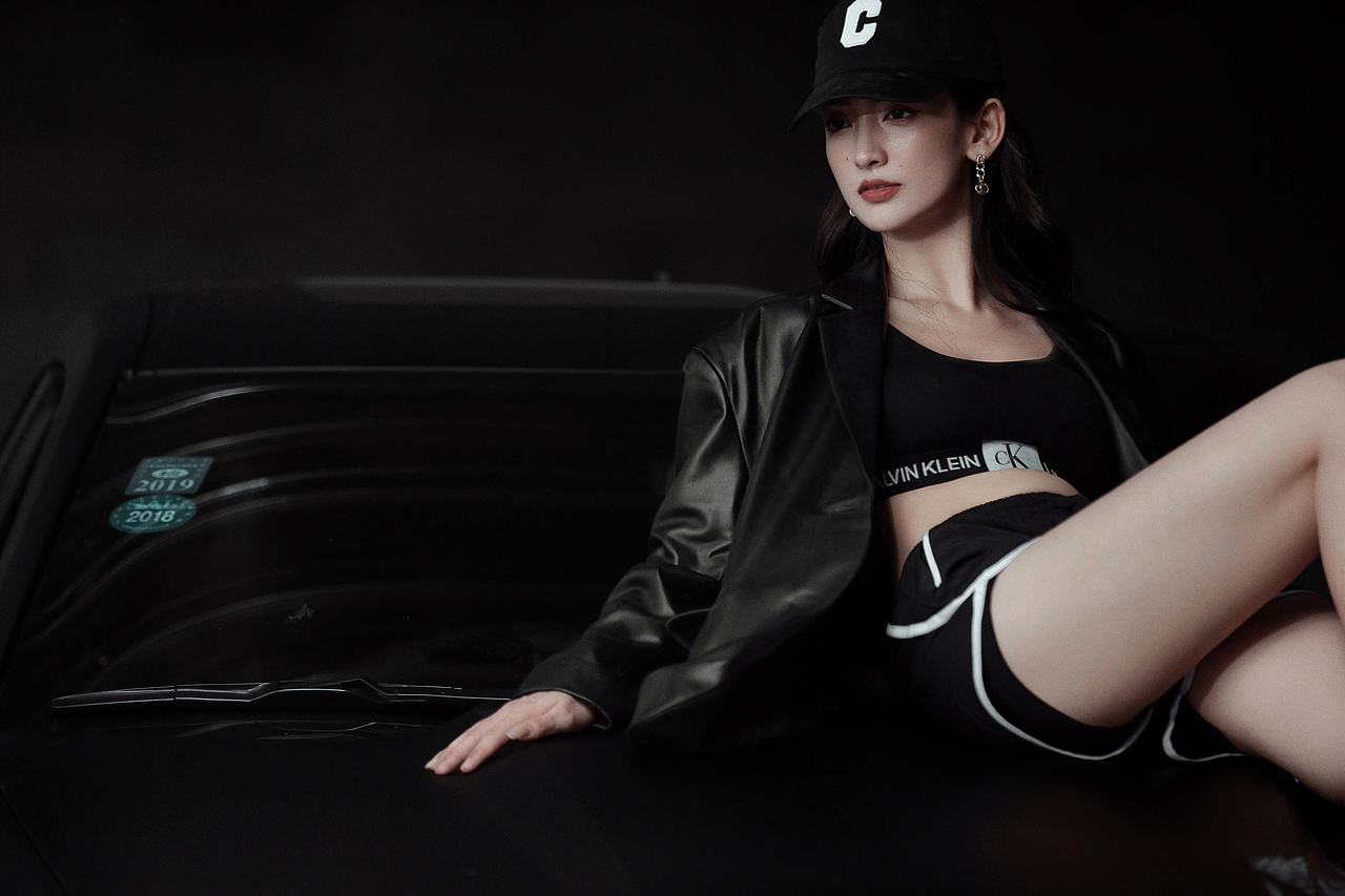 机车女孩,高级又有质感的街头女郎你爱了吗