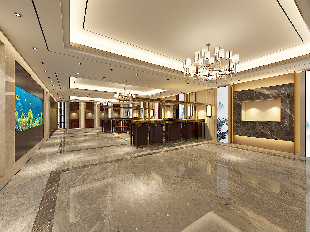 翡翠店 珠宝店 柜台设计 店面设计 外观设计 建筑外观（图ZMzAwODQwMDY0） - 商业空间设计 - 站酷设计师准著名设计风流川原创素材 - 站酷ZCOOL