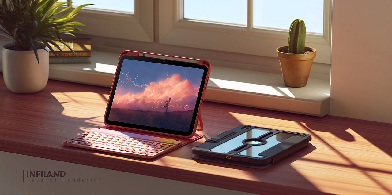 keyshot渲染工作图-2023年冬