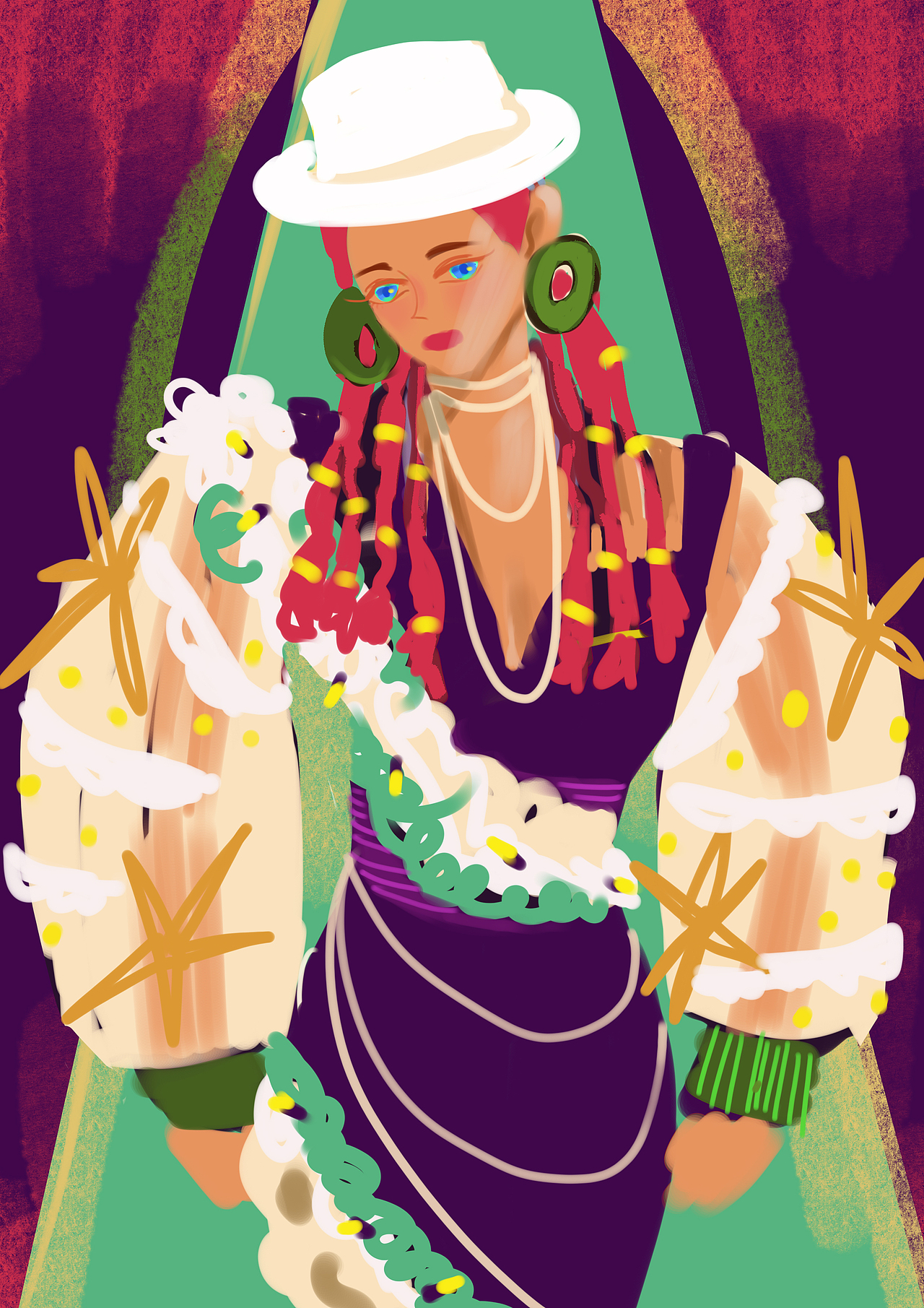 原创插画分享系列三（图ZMzcwODkxOTg0） - 艺术插画 - 站酷设计师五角七星星原创素材 - 站酷ZCOOL