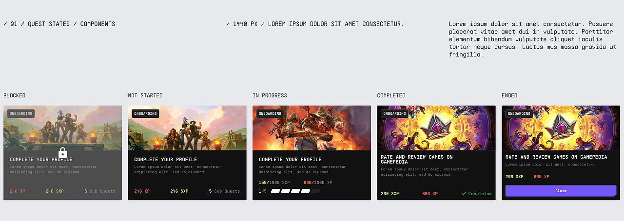 Spintop - Web3 游戏生态系统的 UI UX | 网页设计