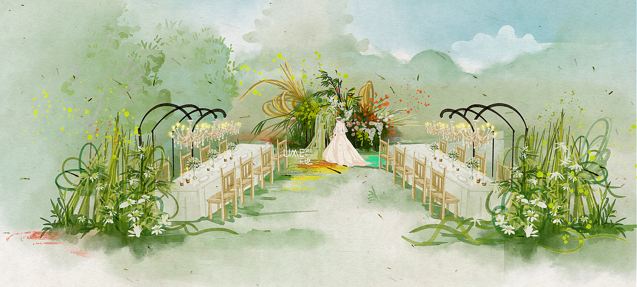 婚礼效果图分享