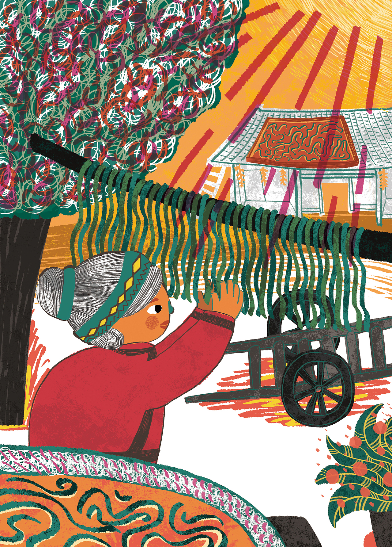 哈尼卡童话插图（已出版）（图ZMzA2NzU4Mjgw） - 商业插画 - 站酷设计师杨什么宁原创素材 - 站酷ZCOOL