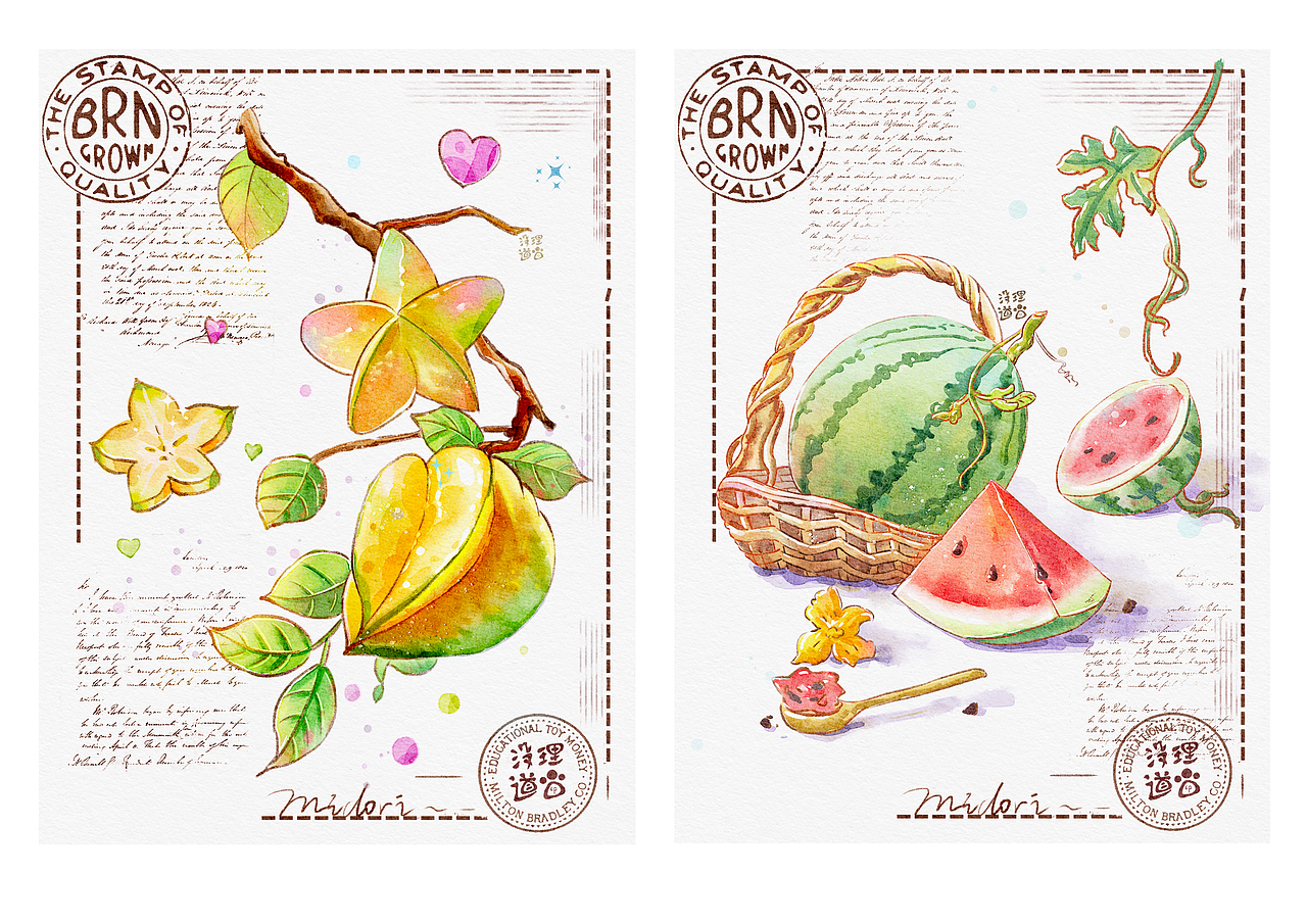 近期水彩插图合集（图ZMzE2ODMyNjI0） - 商业插画 - 站酷设计师随便看看画原创素材 - 站酷ZCOOL