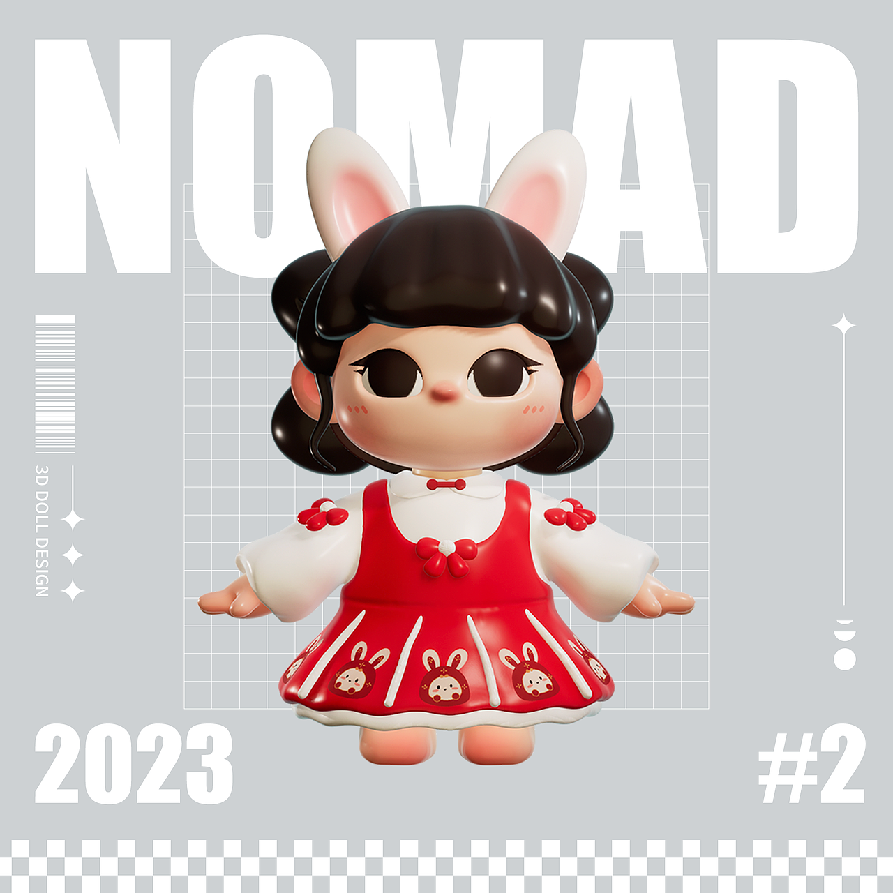 Nomad 3D捏娃娃（图ZMzM1MjE1NjUy） - 艺术插画 - 站酷设计师人人余申易原创素材 - 站酷ZCOOL