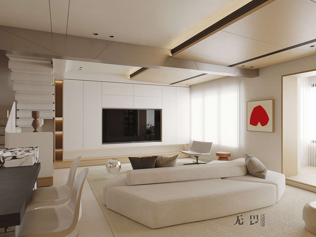 随便——客餐厅（图ZMzIxNTU3MjUy） - 家装设计 - 站酷设计师无畏MXQ原创素材 - 站酷ZCOOL