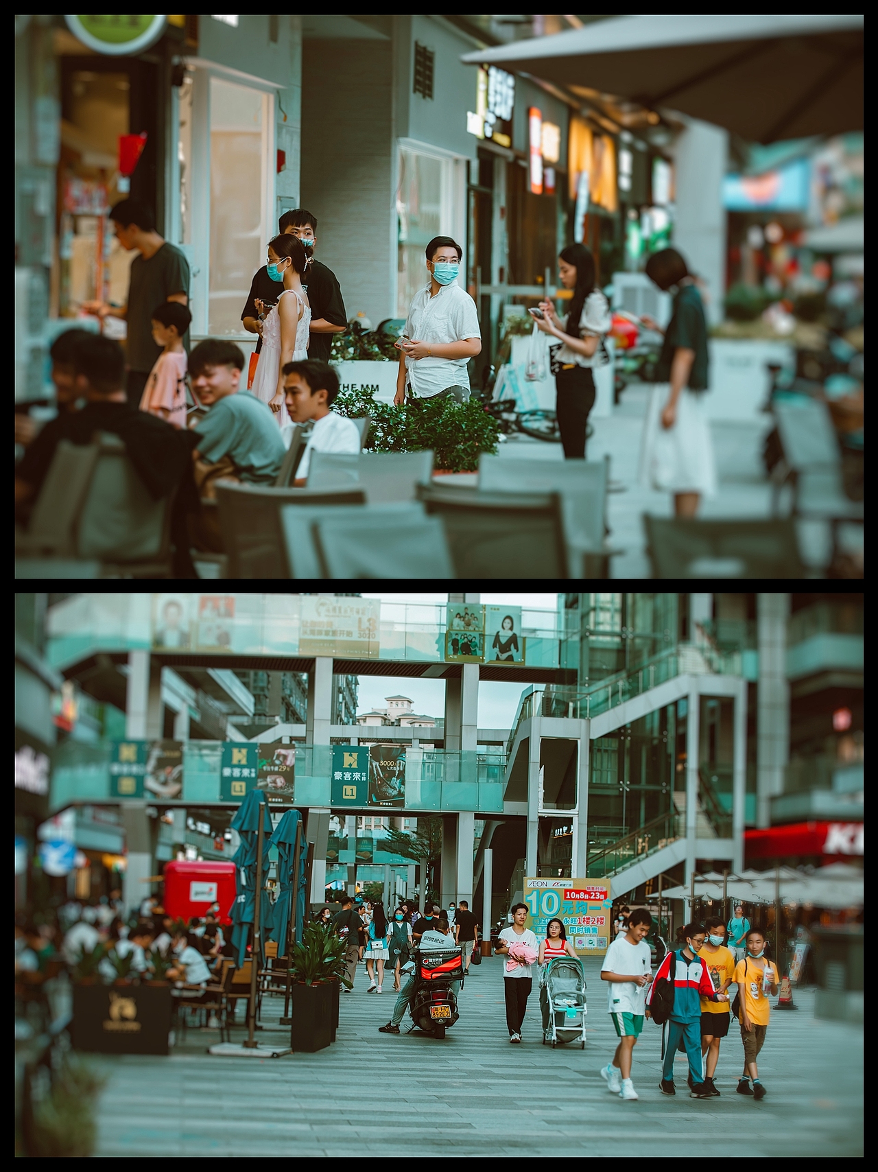 扫街（肇庆敏捷城）