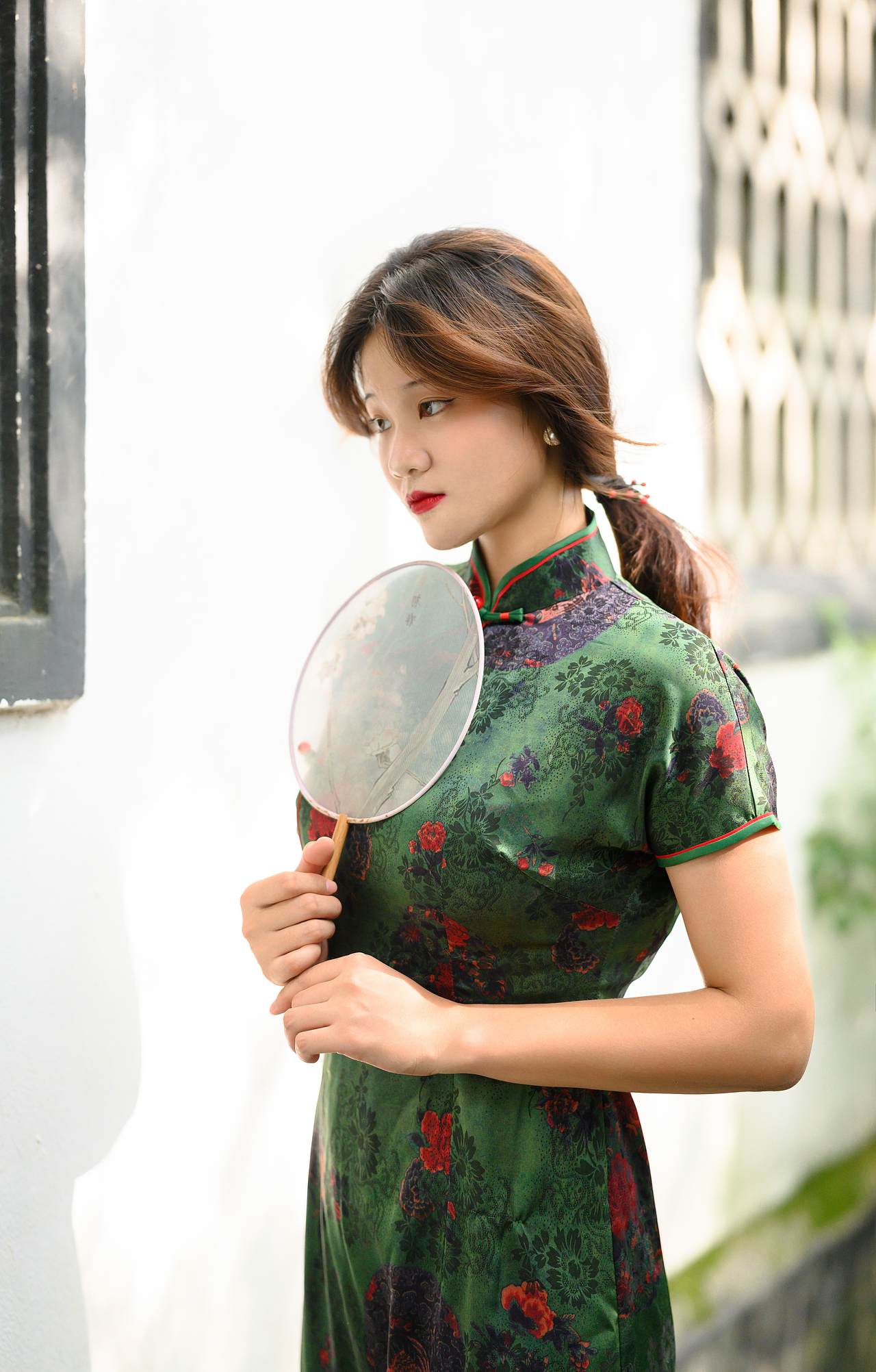 2021-10-4- 上海 人像 旗袍