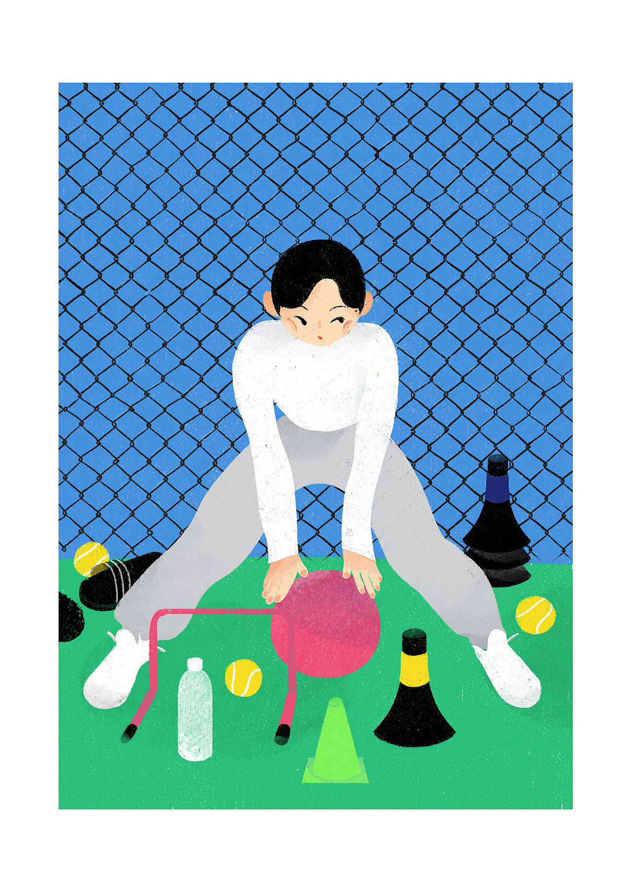 这段时间的自画像系列（图ZMzMzMjQ1MTAw） - 创作习作 - 站酷设计师宋潇洒画画的原创素材 - 站酷ZCOOL