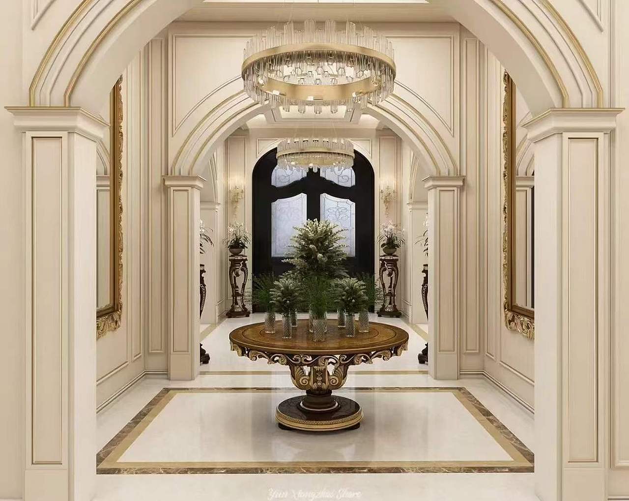 照着这种法式轻奢装分分钟杂志封面效果