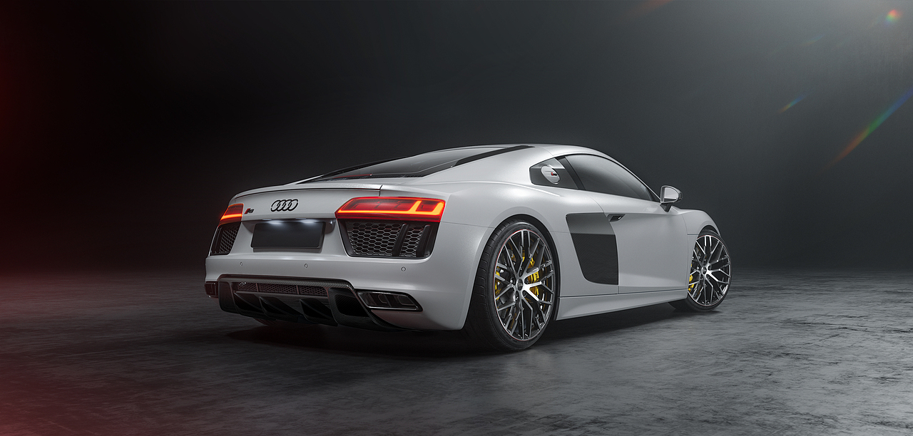 Audi R8-----Corona（图ZMzA0ODk1MTYw） - 机械/交通 - 站酷设计师鸿宸原创素材 - 站酷ZCOOL