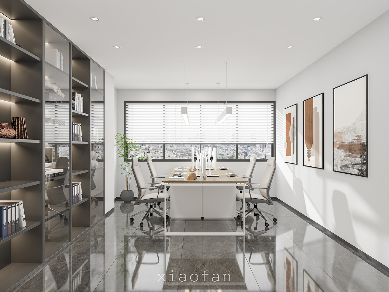 办公室|舒适打造独立的办公空间