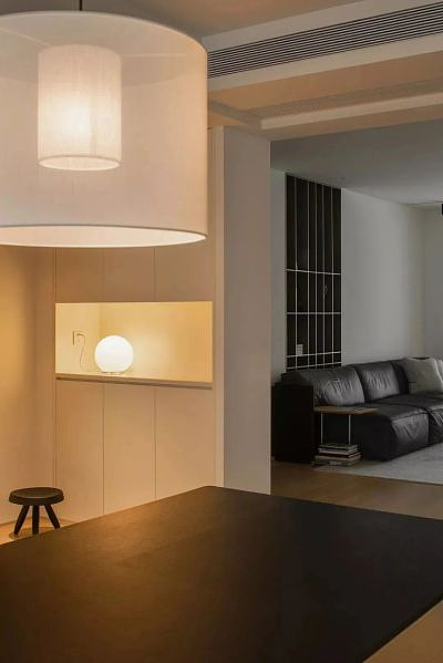 家装案例赏析——190㎡简约公寓,高级美!