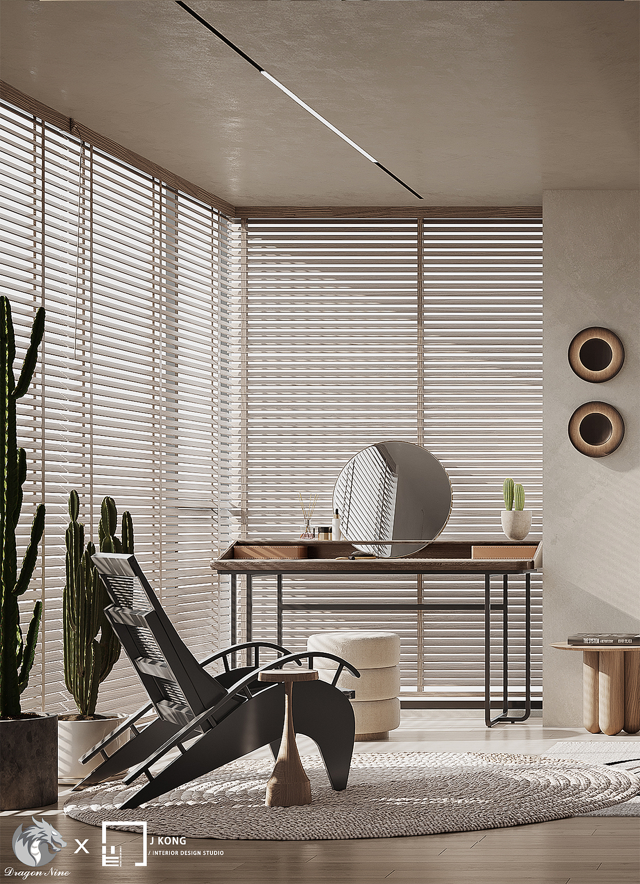 皆空作品 | 仲春之森——四居室，107㎡（图ZMjk3MzE5MjY4） - 家装设计 - 站酷设计师皆空设计研究室原创素材 - 站酷ZCOOL