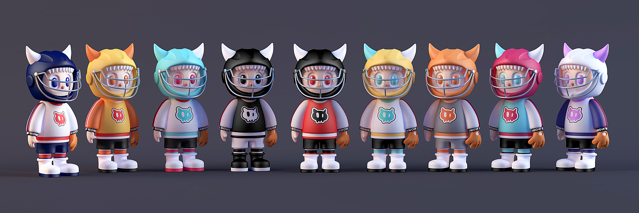 潮玩设计 | 闹仔NOWKNOW 热魂碰撞系列潮流玩具设计（图ZMzAxMTkwMzQ4） - 产品 - 站酷设计师SIMONTOYS原创素材 - 站酷ZCOOL