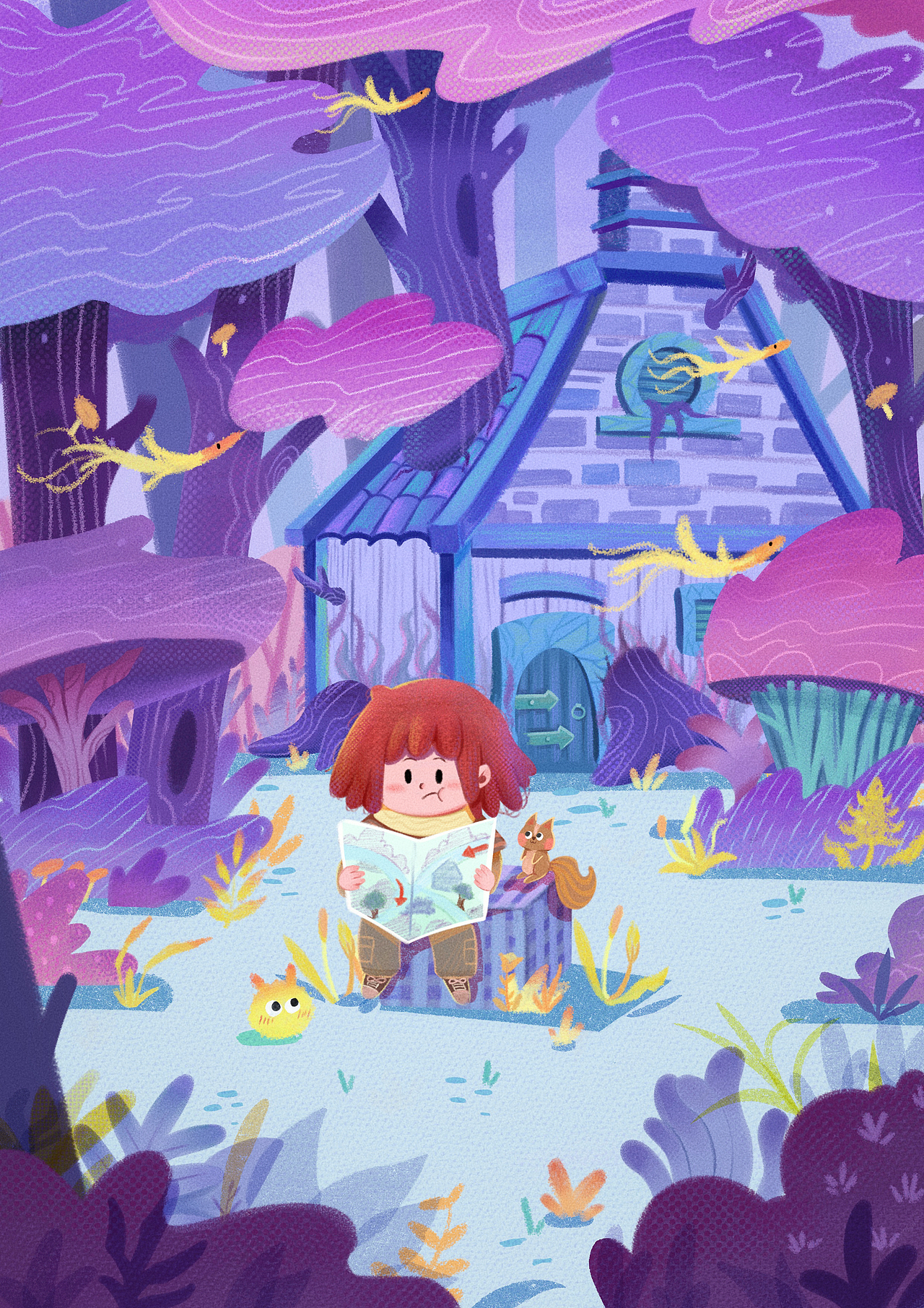 2022个人插画年度总结（图ZMzI4MjI0OTM2） - 儿童插画 - 站酷设计师朱小骞art原创素材 - 站酷ZCOOL