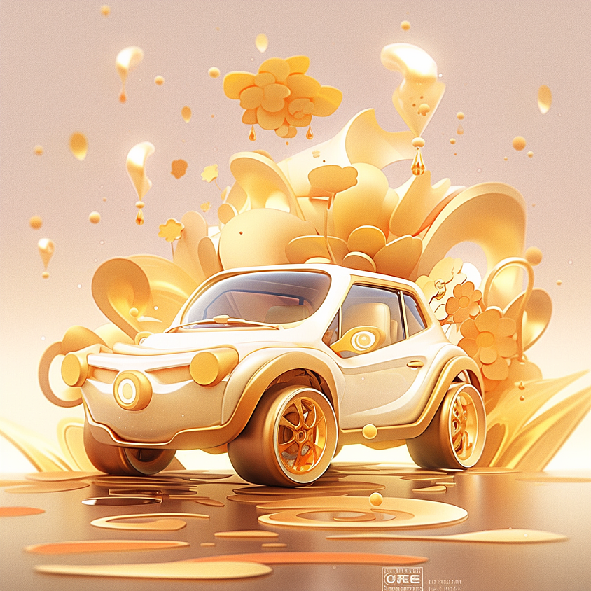 Golden Car
