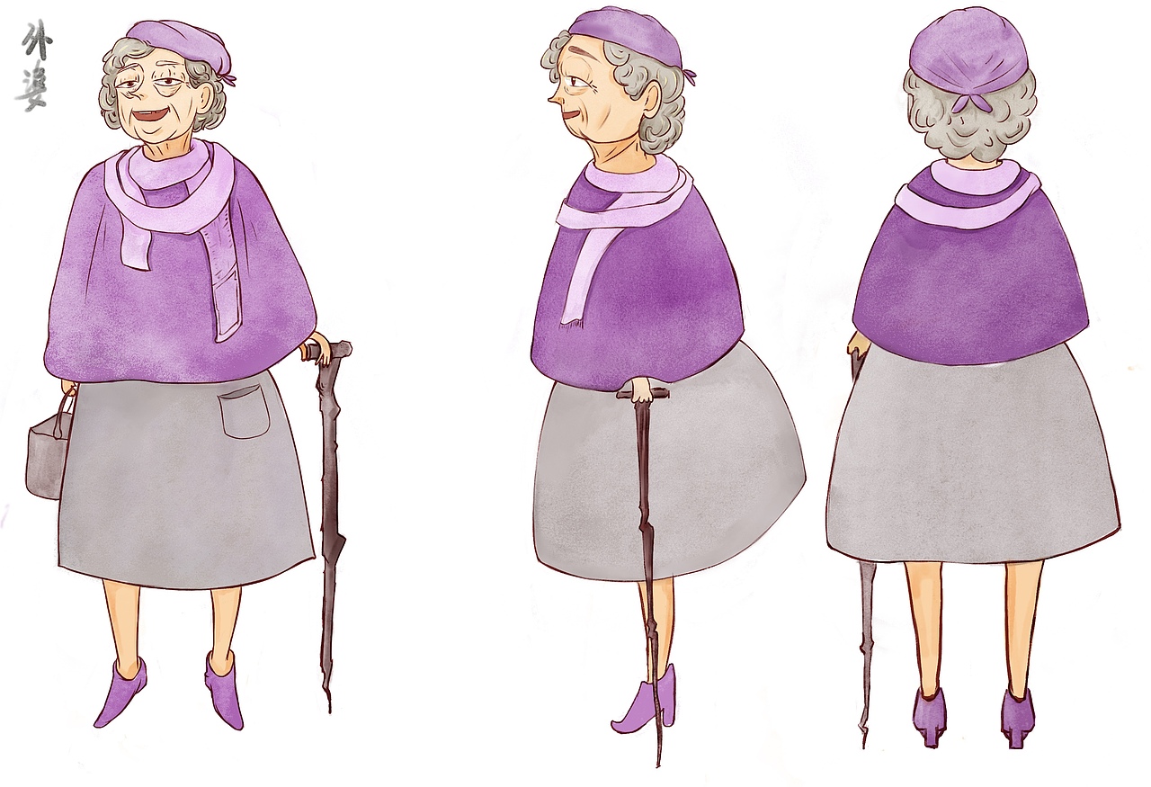 小红帽角色设计